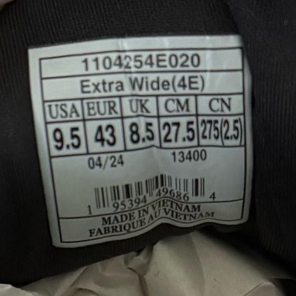 Brooks Men's Beast GTS 24 Running Shoes | Size 9.5 E (Extra Wide) - Picture 8 of 9